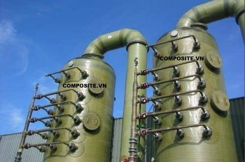 Tháp composite xử lý khí